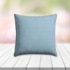 Sunbrella Pique Sky Outdoor Pillow, outdoor pillow, outdoor throw pillows, outdoor toss pillows, custom made to order in unlimited sizes. Order new patio furniture pillows today.