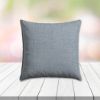 Sunbrella Remix Denim Outdoor Pillow, outdoor pillow, outdoor throw pillows, outdoor toss pillows, custom made to order in unlimited sizes. Order new patio furniture pillows today.