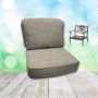 Action Ash Hanamint Replacement Cushions Club Chair