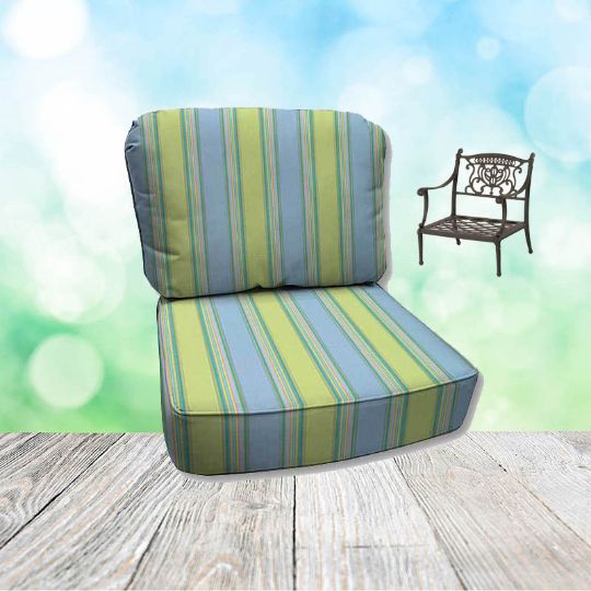 Bravada Limelight Hanamint Replacement Cushions Club Chair