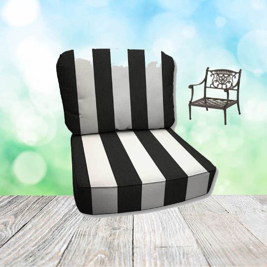 Cabana Classic Hanamint Replacement Cushions Club Chair