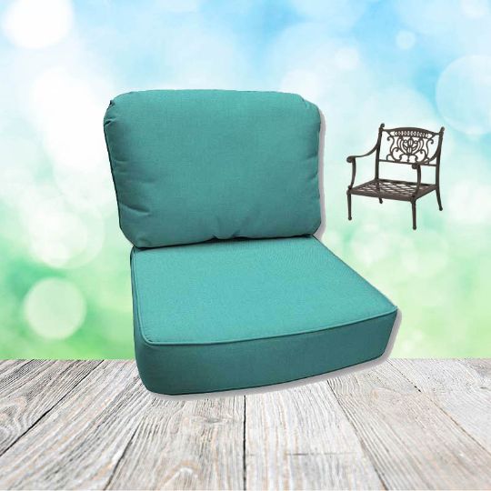 Canvas Aruba Hanamint Replacement Cushions Club Chair