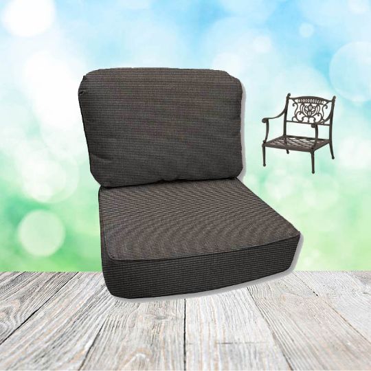 Canvas Coal Hanamint Replacement Cushions Club Chair
