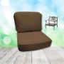 Canvas Cocoa Hanamint Replacement Cushions Club Chair