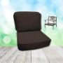 Canvas Java Hanamint Replacement Cushions Club Chair