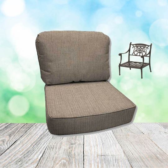 Cast Ash Hanamint Replacement Cushions Club Chair