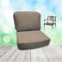 Cast Ash Hanamint Replacement Cushions Club Chair