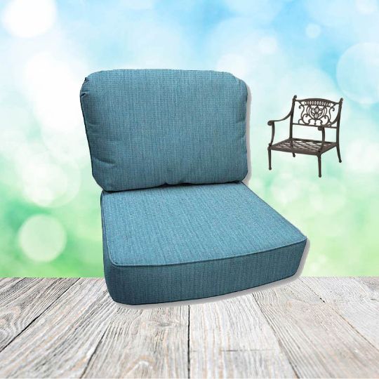 Cast Horizon Hanamint Replacement Cushions Club Chair