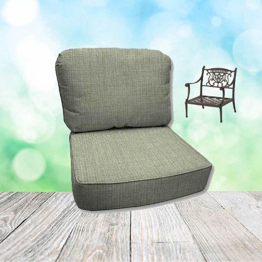 Cast Oasis Hanamint Replacement Cushions Club Chair