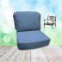 Cast Ocean Hanamint Replacement Cushions Club Chair