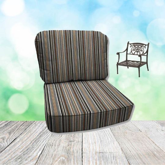 Cultivate Stone Hanamint Replacement Cushions Club Chair