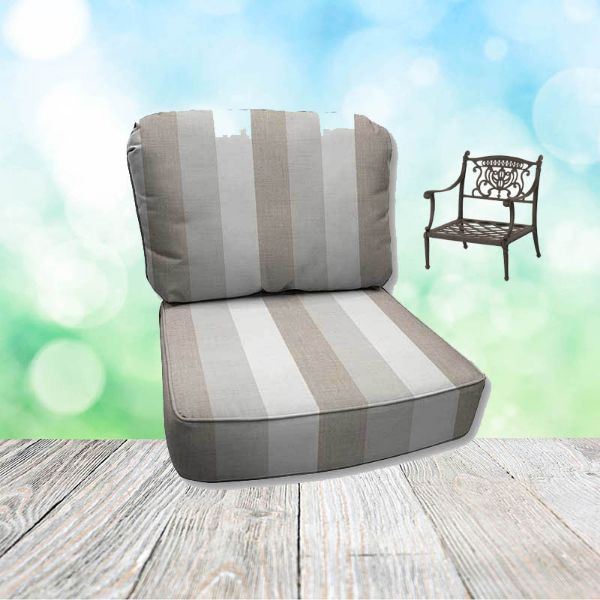 Direction Linen Hanamint Replacement Cushions Club Chair