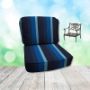 Gateway Indigo Hanamint Replacement Cushions Club Chair