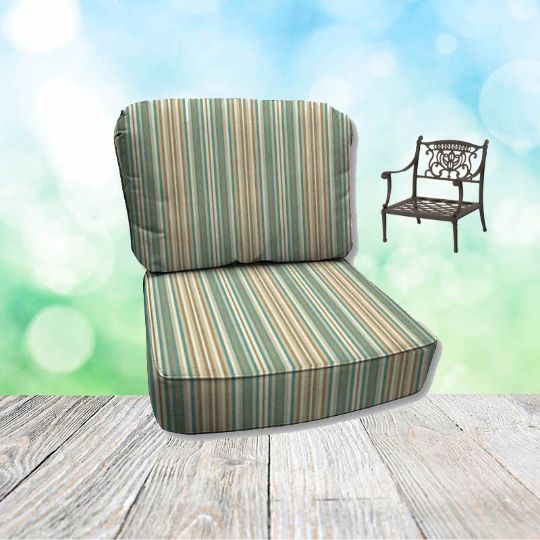 Gavin Mist Hanamint Replacement Cushions Club Chair
