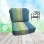 Seville Seaside Hanamint Replacement Cushions Club Chair