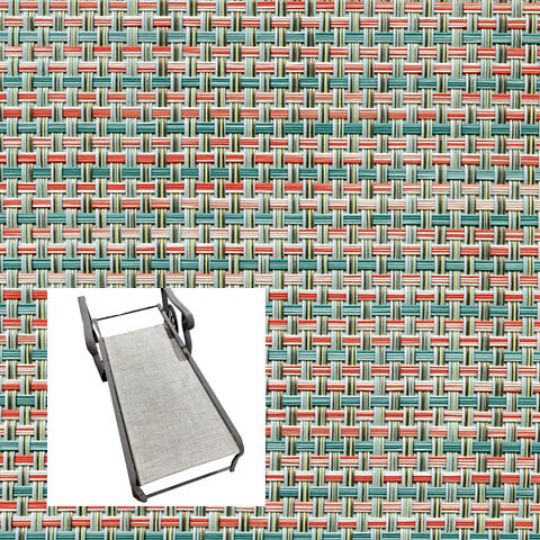 Blazer Confetti Patio Chaise Lounge Replacement Sling Bottom Only