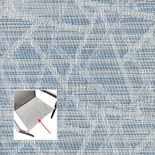 Phifer Shatter Blue Bottom Replacement Sling Fabric