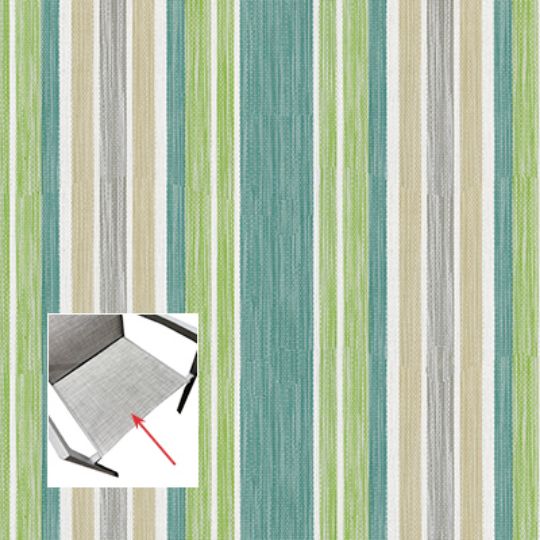 Phifer Tempo Spearmint Bottom Replacement Sling Fabric