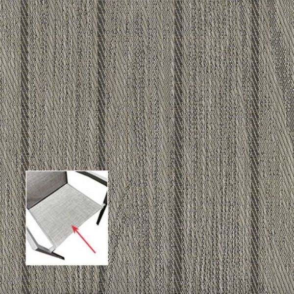 Phifer Woodgrain Teak Grey Bottom Replacement Sling Fabric