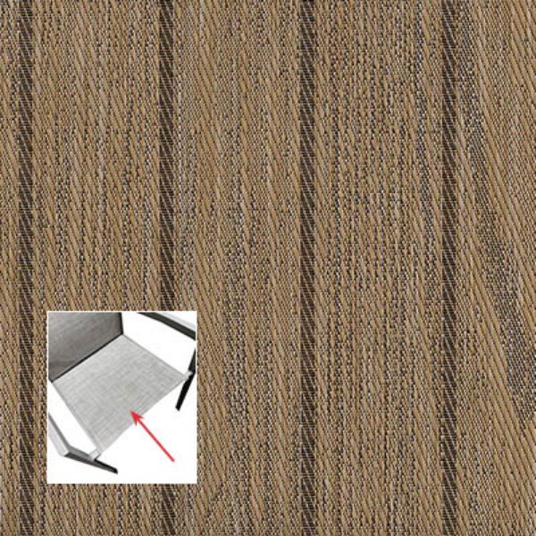 Phifer Woodgrain Teak Tan Bottom Replacement Sling Fabric