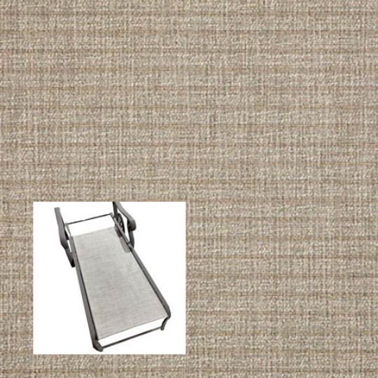 Burdock Sand Patio Chaise Lounge Replacement Sling Bottom Only