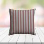 Custom Outdoor Pillows in Outdura Bedrock Smoke | Fade-Resistant & Weatherproof