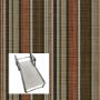 Dakota Stripe Clay Patio Chaise Lounge Replacement Sling Bottom Only