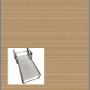 Dupioni Apricot Patio Chaise Lounge Replacement Sling Bottom Only