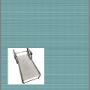 Dupioni Aquamarine Patio Chaise Lounge Replacement Sling Bottom Only