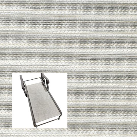 Kozo Abalone Patio Chaise Lounge Replacement Sling Bottom Only