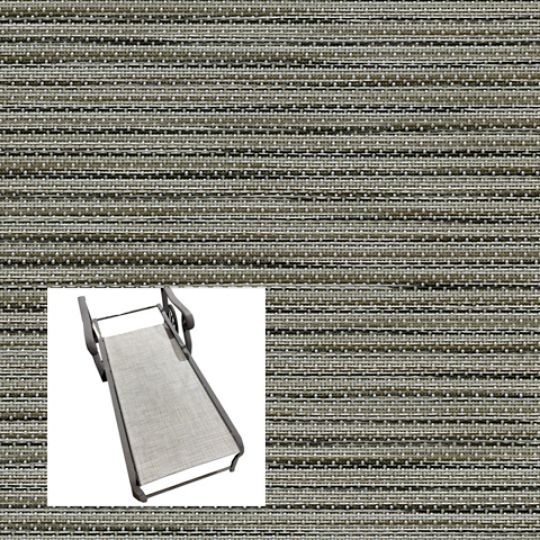 Kozo Fossil Patio Chaise Lounge Replacement Sling Bottom Only