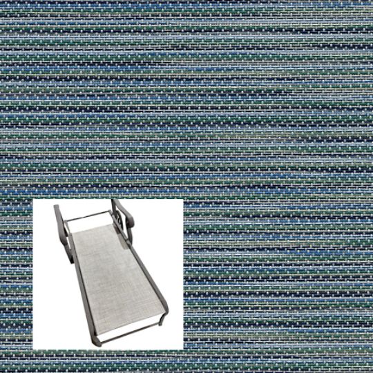 Kozo Jewel Patio Chaise Lounge Replacement Sling Bottom Only
