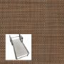Madras Tweed Terracotta Patio Chaise Lounge Replacement Sling Bottom Only
