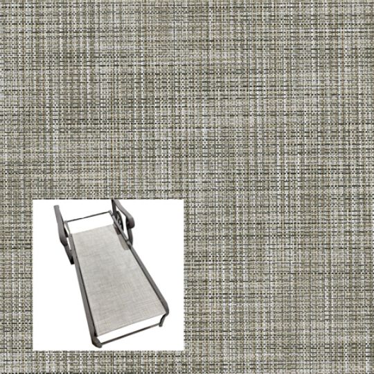 Marche Cashmere Patio Chaise Lounge Replacement Sling Bottom Only