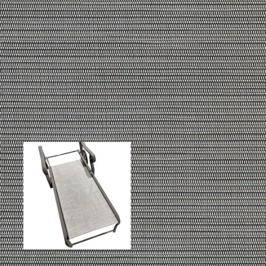 Metallica Platinum Patio Chaise Lounge Replacement Sling Bottom Only