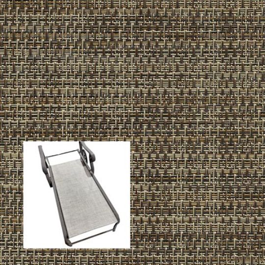 Napa Brindle Patio Chaise Lounge Replacement Sling Bottom Only