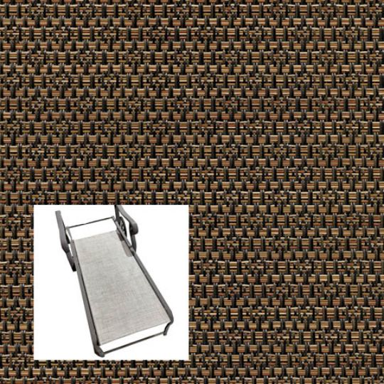 Napa Tawny Patio Chaise Lounge Replacement Sling Bottom Only