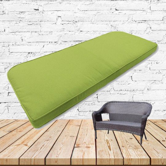 Custom outdoor patio furniture cushions from Cascadia Outdoor Cushions in Sunbrella Fabrics