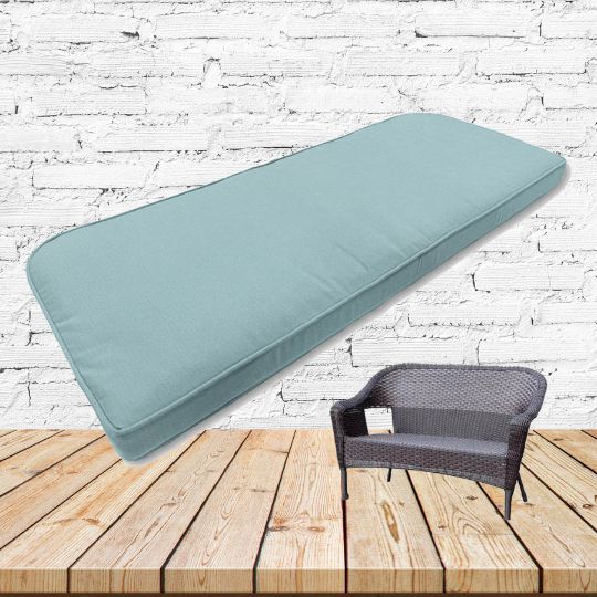 Custom outdoor patio furniture cushions from Cascadia Outdoor Cushions in Sunbrella Fabrics