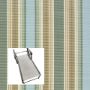 Raleigh Stripe Willow Patio Chaise Lounge Replacement Sling Bottom Only