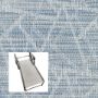 Shatter Blue Patio Chaise Lounge Replacement Sling Bottom Only