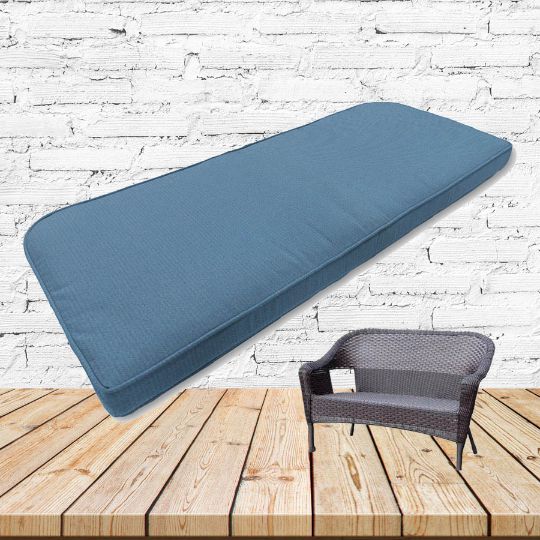 Custom outdoor patio furniture cushions from Cascadia Outdoor Cushions in Sunbrella Fabrics