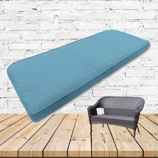 Custom outdoor patio furniture cushions from Cascadia Outdoor Cushions in Sunbrella Fabrics