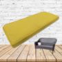 Custom outdoor patio furniture cushions from Cascadia Outdoor Cushions in Sunbrella Fabrics