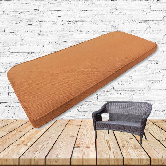 Custom outdoor patio furniture cushions from Cascadia Outdoor Cushions in Sunbrella Fabrics