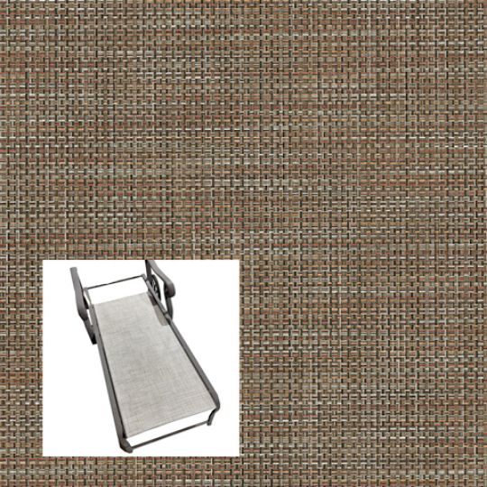 Windsor Apricot Patio Chaise Lounge Replacement Sling Bottom Only