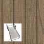 Woodgrain Teak Tan Chaise Lounge Replacement Sling Bottom Only