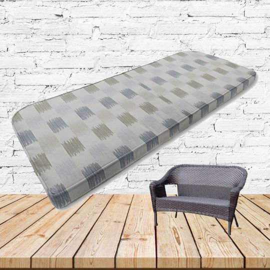 Custom outdoor patio furniture cushions from Cascadia Outdoor Cushions in Sunbrella Fabrics