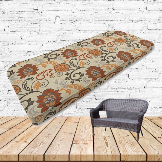 Custom outdoor patio furniture cushions from Cascadia Outdoor Cushions in Sunbrella Fabrics