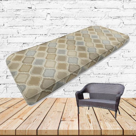 Custom outdoor patio furniture cushions from Cascadia Outdoor Cushions in Sunbrella Fabrics